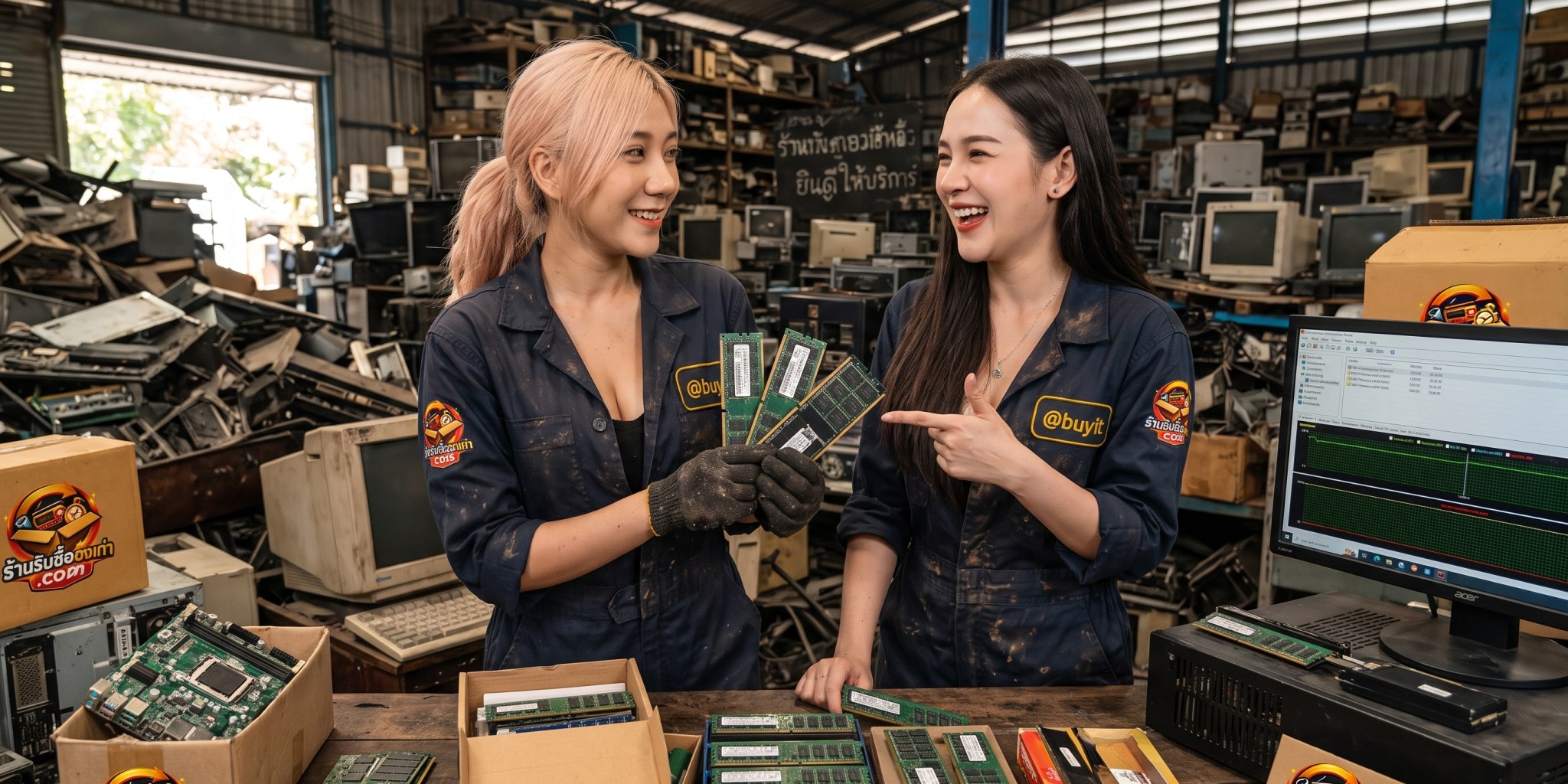 ขายRAM GeIL เก่า มือสอง DDR4 DDR5 รับถึงที่ 24 ชม. แนะนำโปรแกรมทดสอบความเสถียรก่อนตกลงราคา